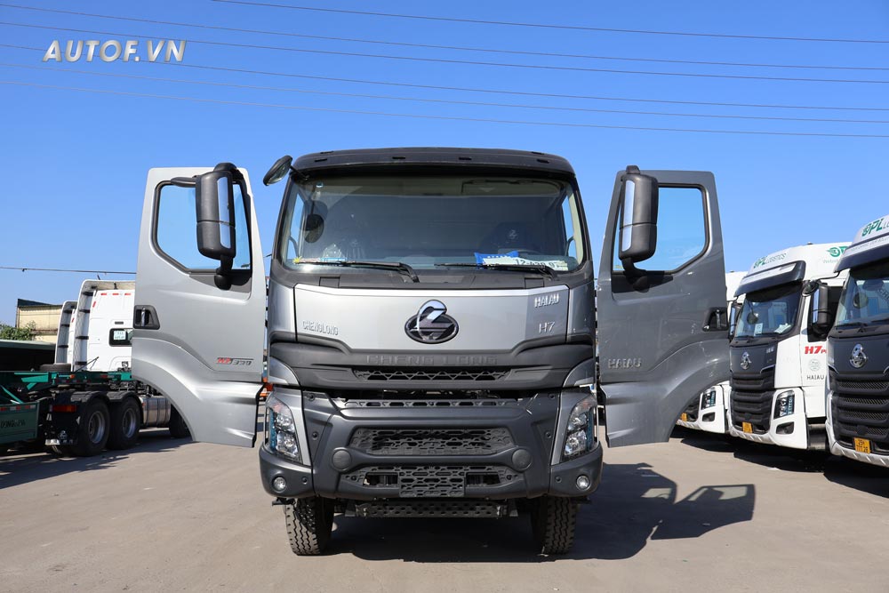 Xe ben Chenglong 4 chân H7 390HP Thùng U 15 Khối (Cầu Dầu)